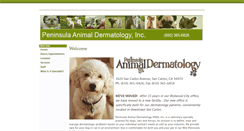 Desktop Screenshot of petdermatology.com